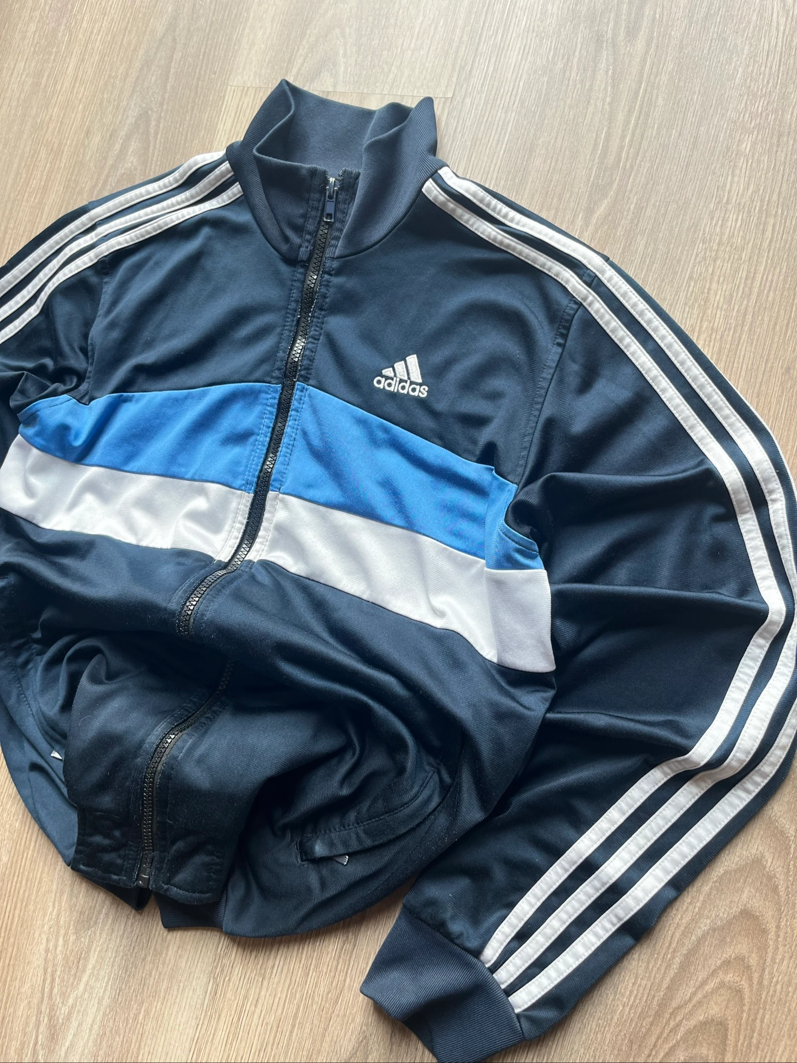 AdidasZip Hoodie Full Zip Vintage Y2K Archive Streetwear Sportswear Track Jacket Unisex  – photo 2